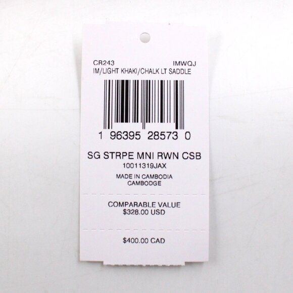 NWT Coach Mini Rowan Crossbody in Signature Canvas & Leather w/ Detachable Strap - Picture 10 of 10